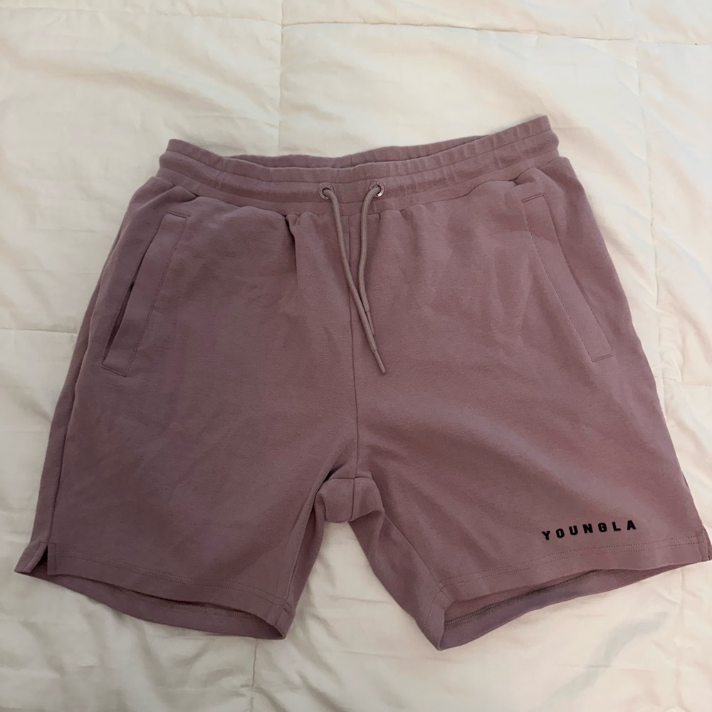 YoungLA Mauve/Pink Athletic Shorts